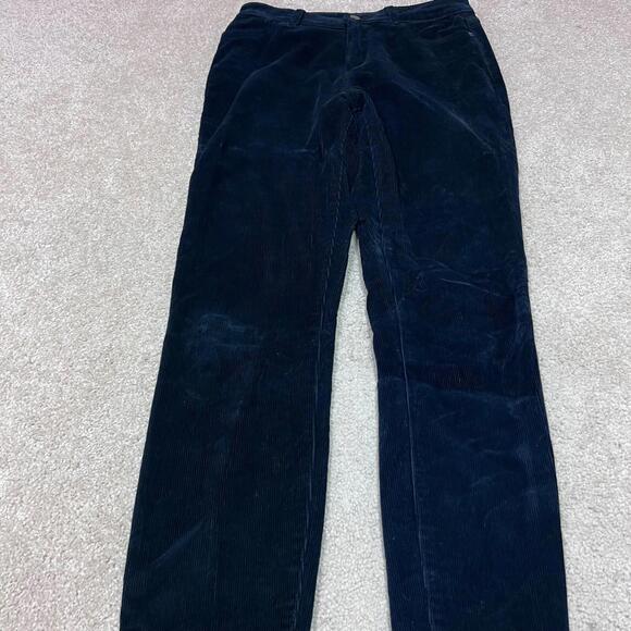 DL1961 Corduroy Pants Farrow High Rise Skinny Blue Size 28 Pockets - Picture 8 of 14